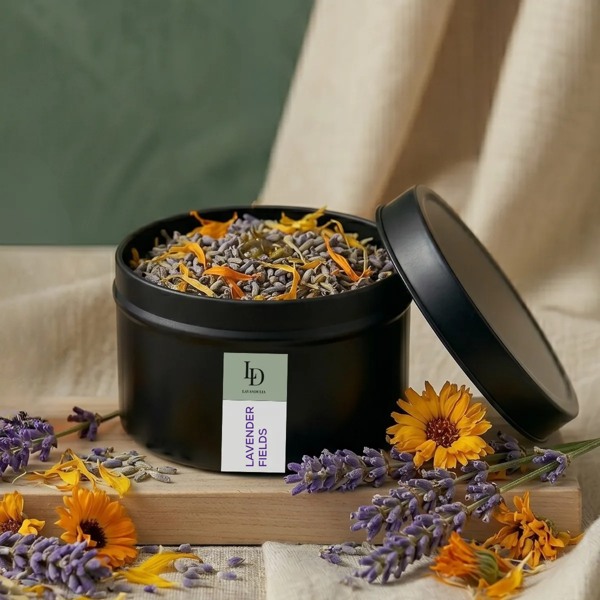 Lavender and Calendula - natural potpourri 1