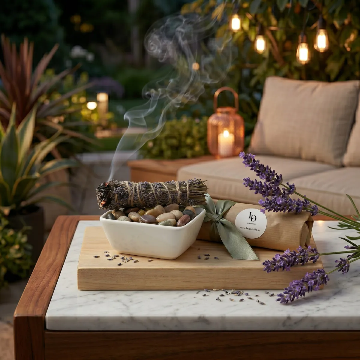 Lavender bundle for smoldering view 2